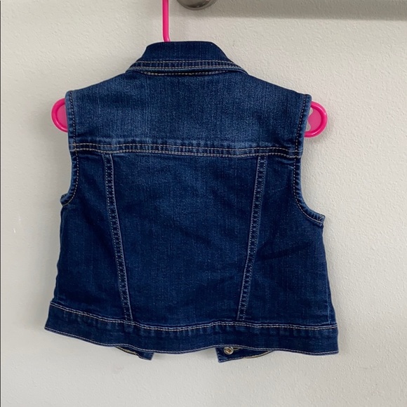 Toddler denim jacket vest 5T - Picture 3 of 3